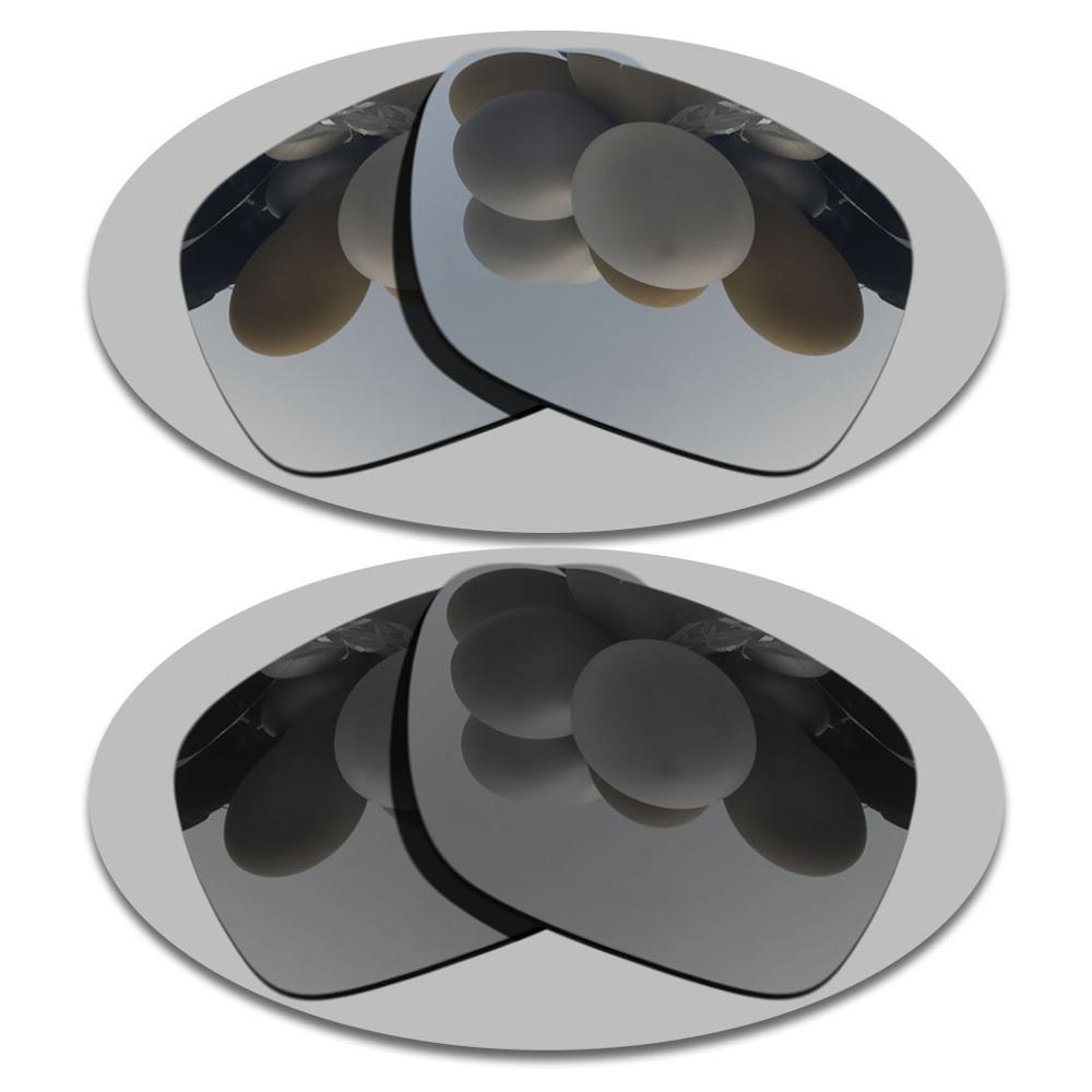 Ersatz Linsen für-Holbrook-Metall OO4123 Sonnenbrille Rahmen-Mehrere Optionen: Silver-Grey Chrome