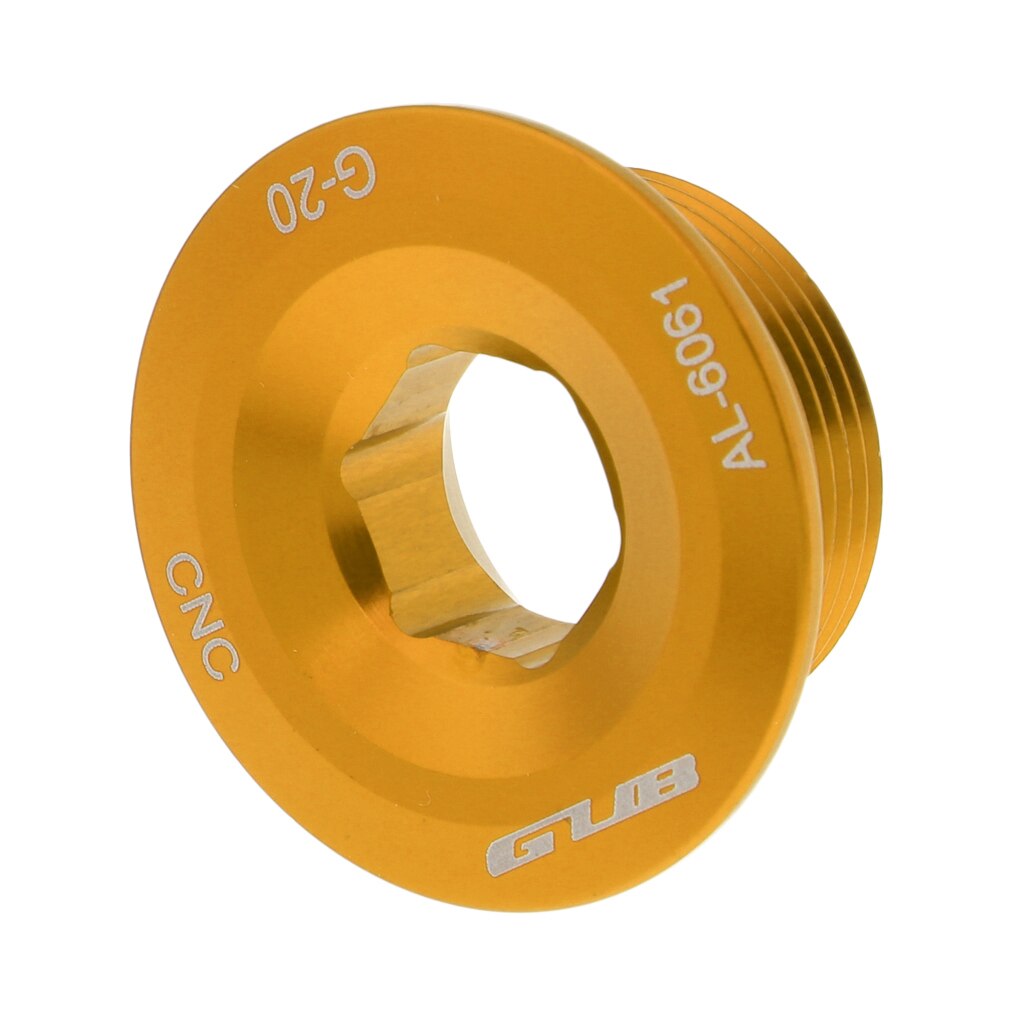 1 Piece CNC Machined Crank Arm Fixing Bolt M20 Screw for Shimano Crank Chainset: Gold