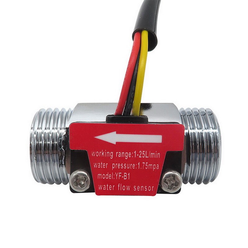 Water Hall Sensor Meter Multi convenient small size silver low water pressure