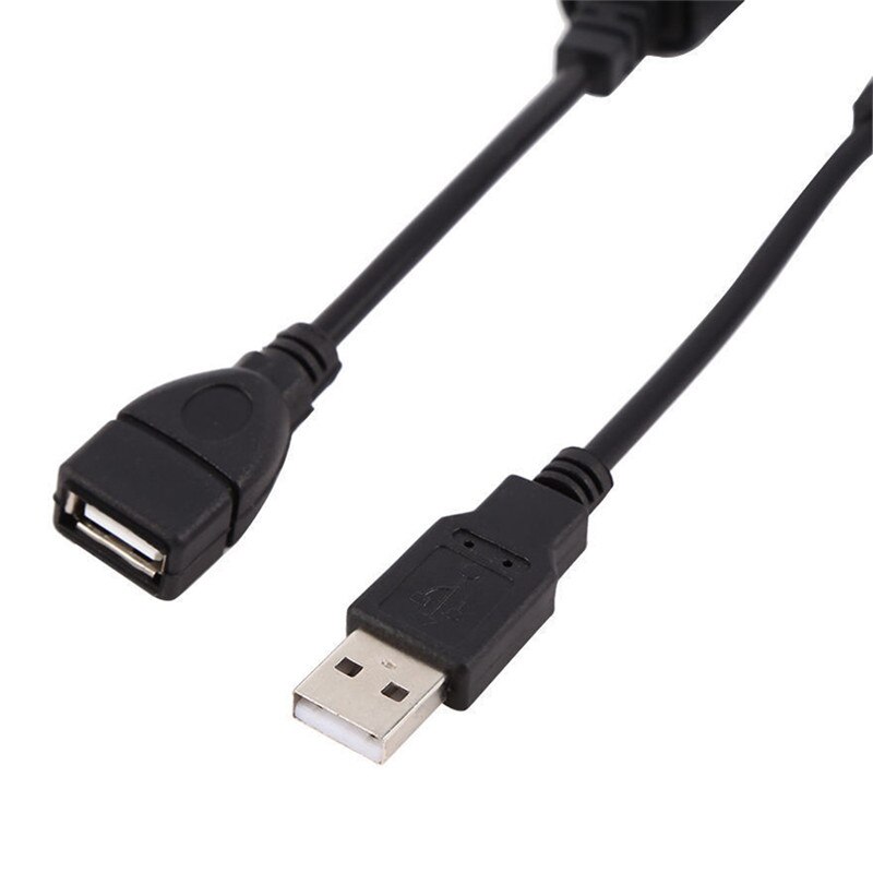 1 Set Black USB to RJ45 Extension Cable USB Type A Male RJ45 Female Cable LAN Adapter Extender Cat5e/6 Network Cables