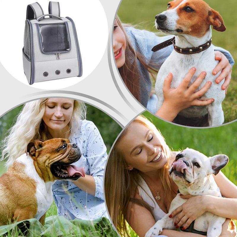 Haustier-Rucksack-Träger für Hunde und Katzen, tragbare Reise-Tragetasche, faltbares , Hunde- und Katzentasche zum Spazierengehen, Ausgehen, Fahren, Reisen