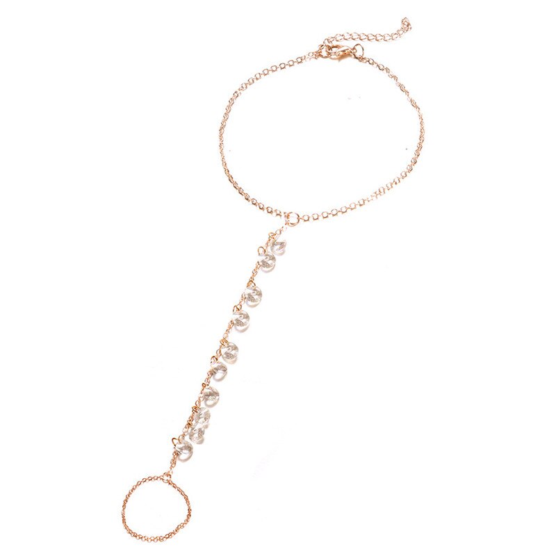 2019 krótki Footchain boso plaża osobowości mody nadgarstka dekoracyjne palec u nogi wody pani najlepszy prezent długi osobliwy A24