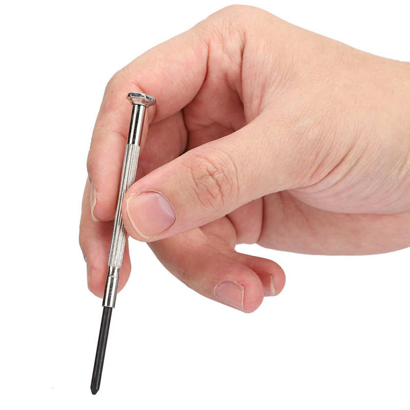Screwdriver Set 6 Piece Screwdriver Kit For Glasses Electronic Product Watch Repair (Black)