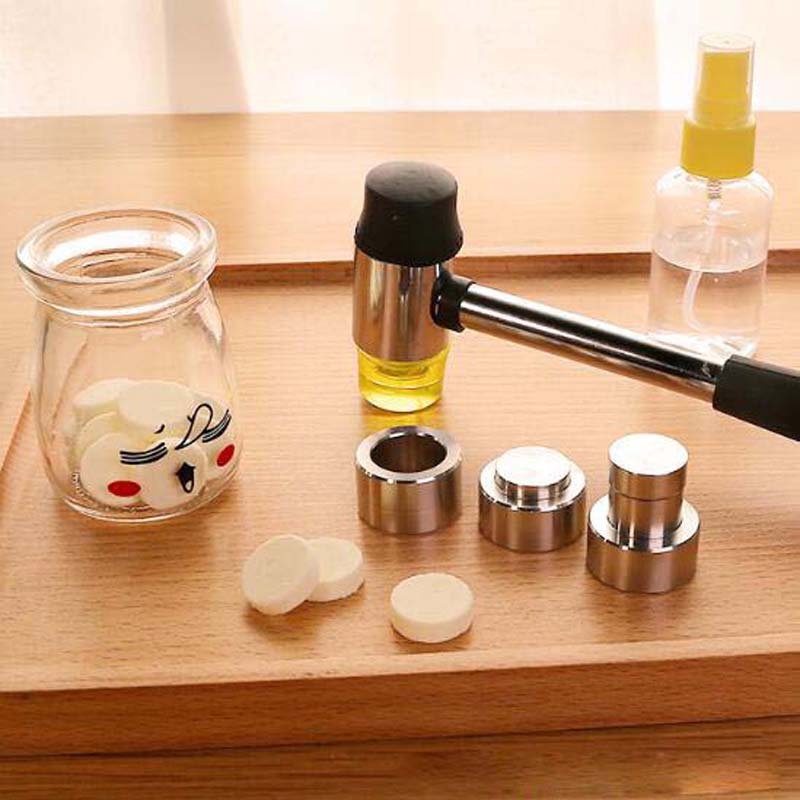Tablet Press Tool Manual DIY Self-made Machine Processing Artifact Milk Powder Mold Children Manipulative Ability