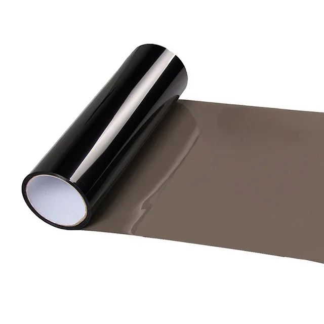 Luz de faro de coche, tinte de luz trasera, pegatina de vinilo, lámpara autoadhesiva, pegatina de luces de aluminio para accesorios de faros de coche: Blanco / Style 8