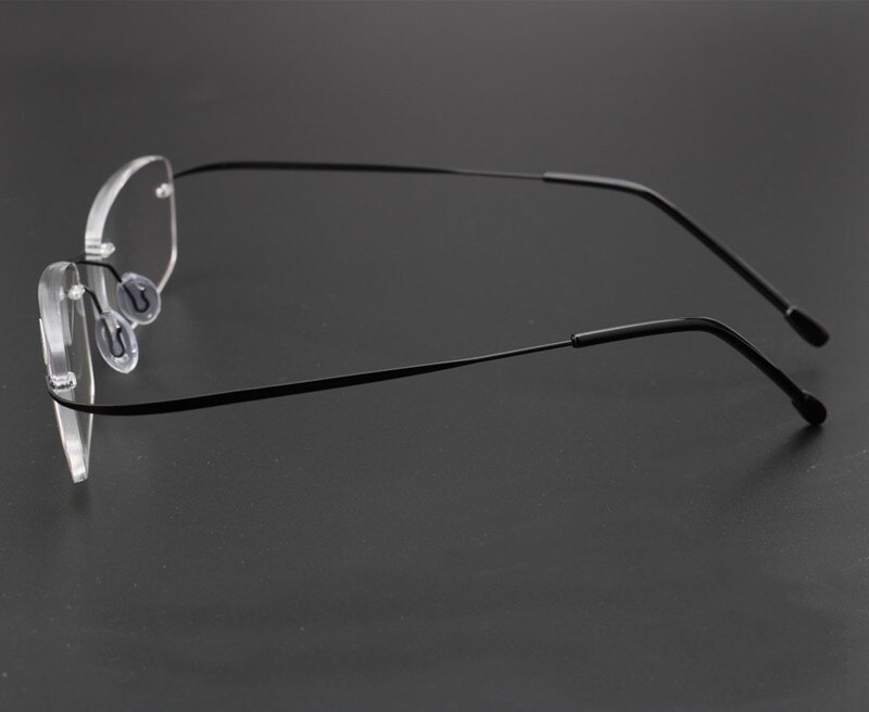 Ultralette  tr90 hukommelse titanium kantløse læsebriller mænd og kvinder presbyopic briller  +1.0 +1.5 +2.0 to+3.5 +4.0