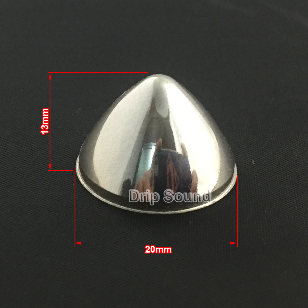 2 szt. 30mm/35mm/40mm/45mm/50mm/54mm/64mm/80mm/95mm Osłona Przeciwkurzowa Głośnika Niskotonowego Plastikowa Kopuła Stożek Części Zamienne do Naprawy Basu: BIAŁY