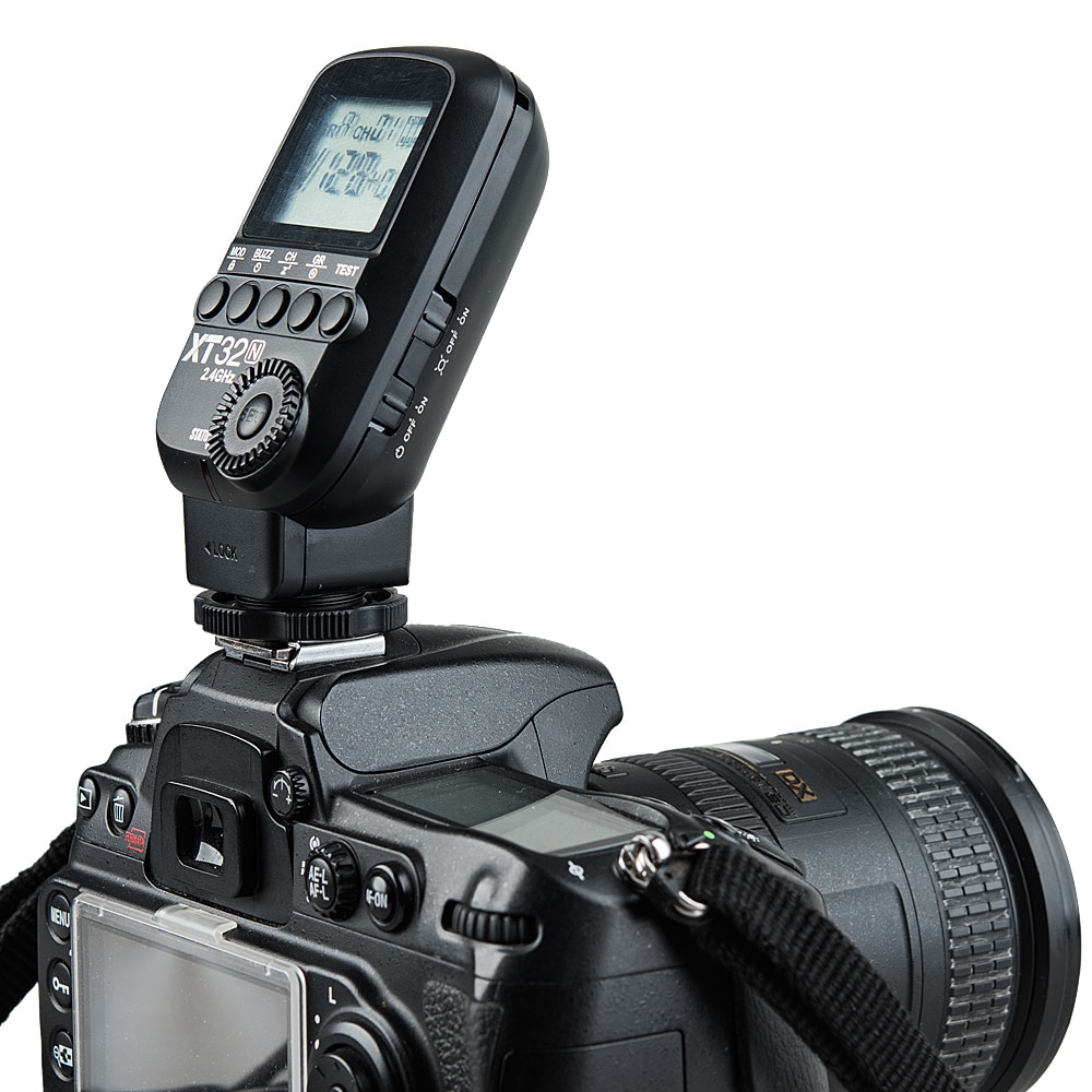 Godox XT32N HSS 1/8000s Build-in 2.4G Wireless X System Power Control Flash Trigger with screen For Nikon D800, D700, D7100,D200