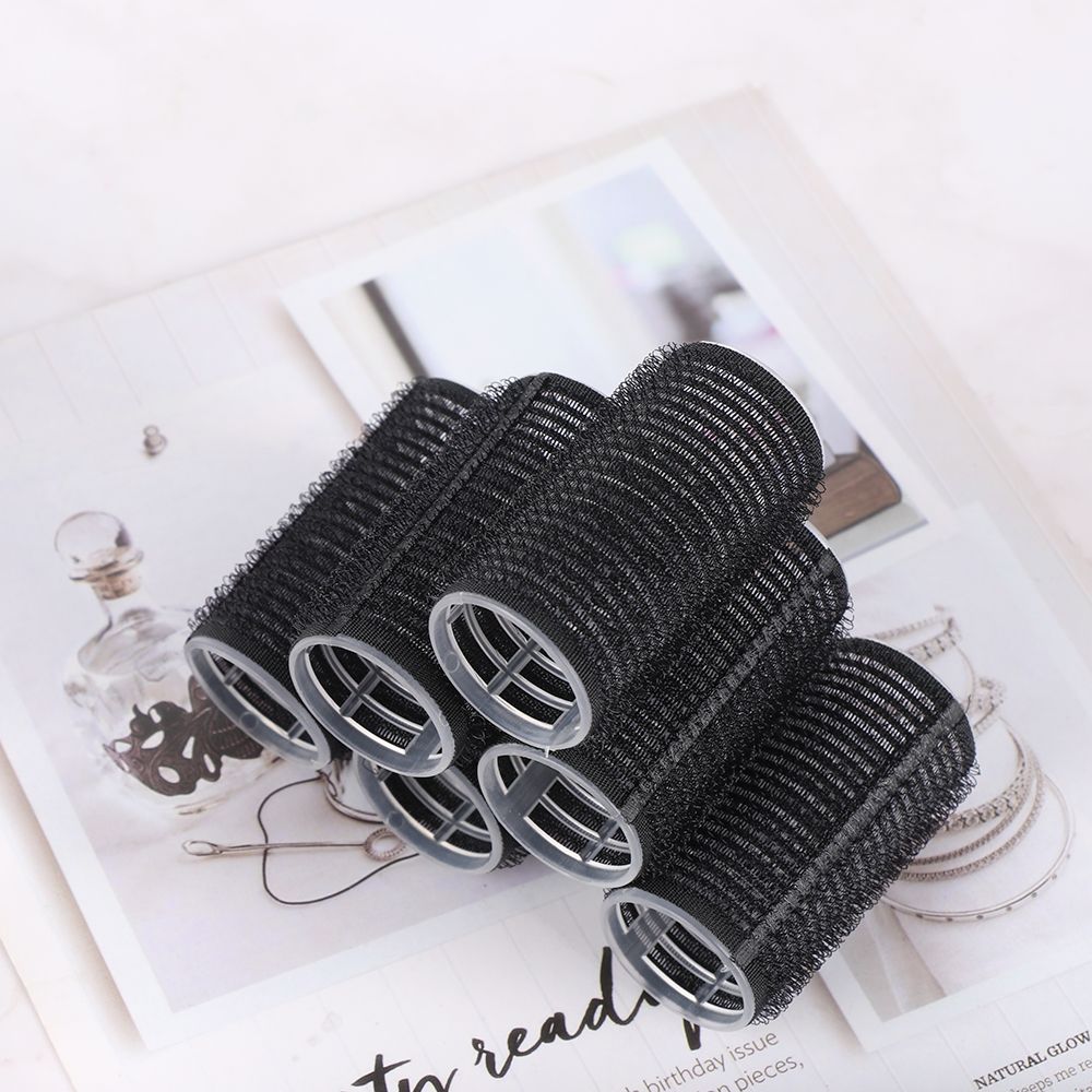Hair Curler DIY Hair Tools Black Large Self Grip Hair Rollers Pro Salon Hairdressing Curlers Multi Size Styl