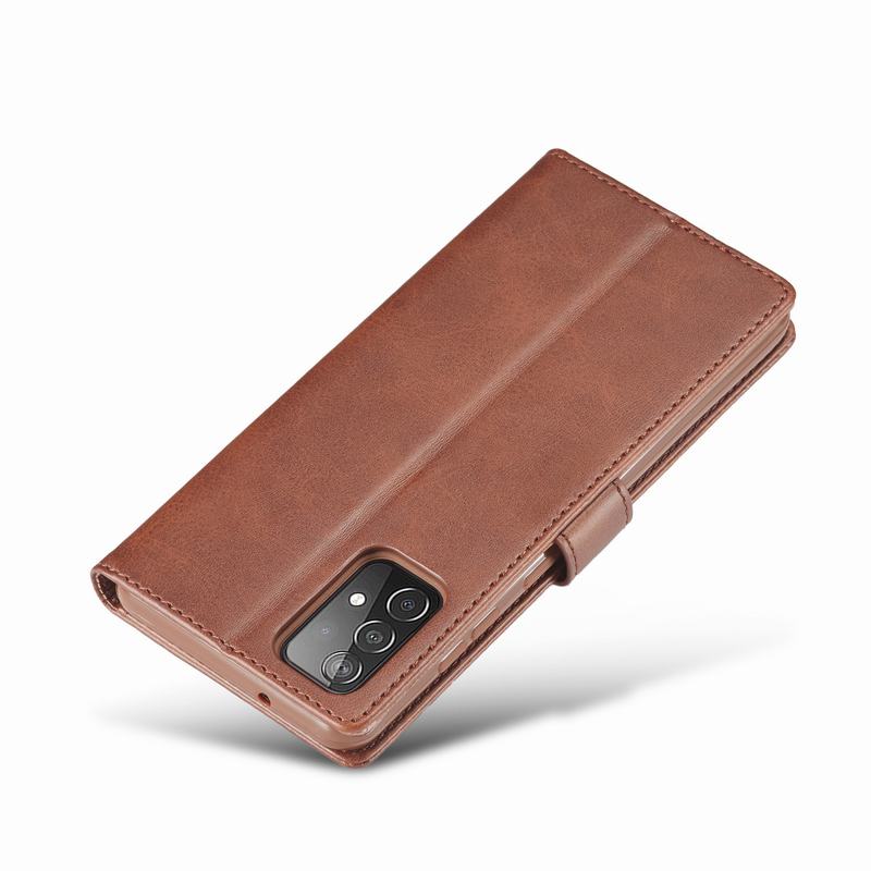 Leather Flip Case Voor Samsung Galaxy A52 5G Case Wallet Flip Boek Cover Voor Samsung Een 52 A52 Luxe magnetische Telefoon Tas Case Etui