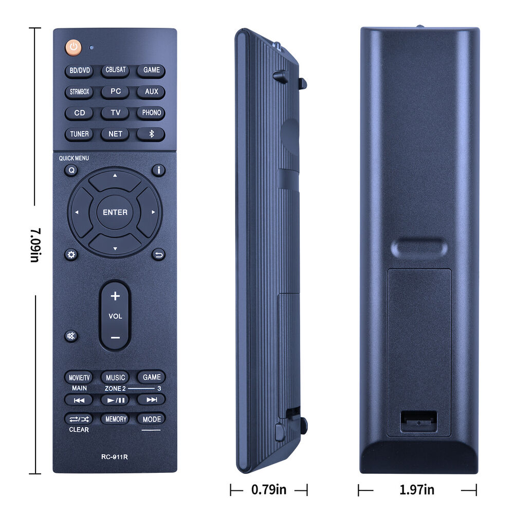RC-911R Replace Remote For Onkyo AV Receiver TX-NR575 TX-NR585 TX-NR656
