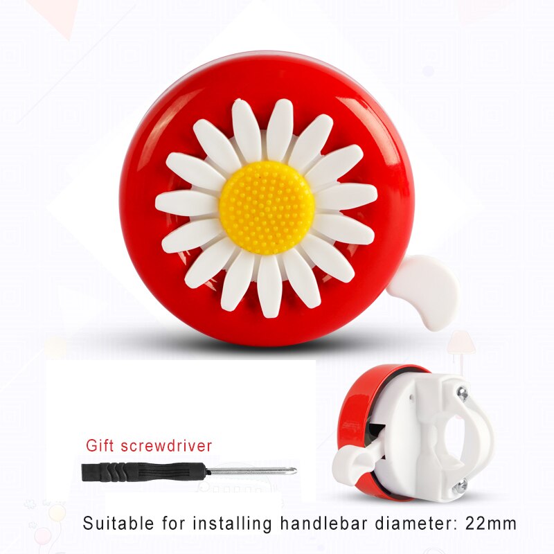 bicycle horn bell children metal alarm siren cute bike ring handlebar kids child small safety riding road lound sound retro