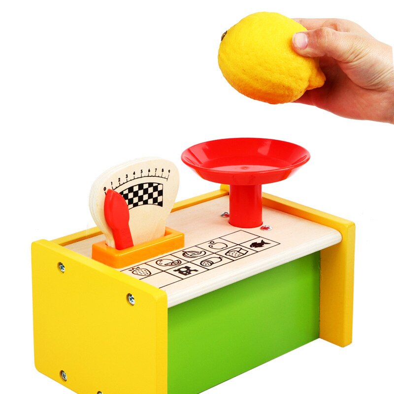 Play House Simulation Platform Scale Role Play Play House Wooden Toys