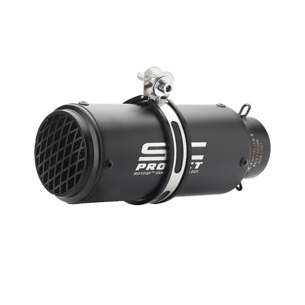 Motorrad Auspuff system 36-51mm Edelstahl Auspuffrohr Für HONDA cb400 cb600 Für SUZUKI bandit 1200 1520f 1250s gsx-r600: E