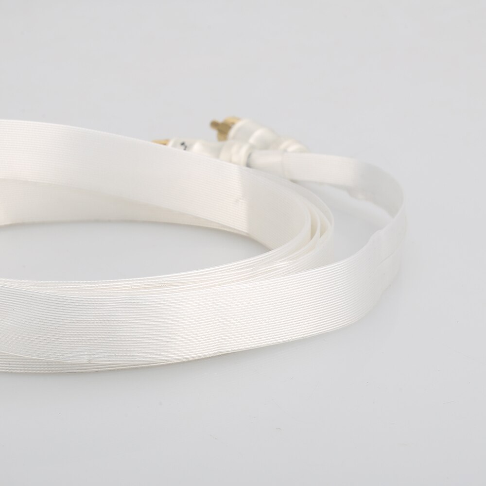 Hifi Nordost Verzilverd Kabel Blauw Wit Heven King Snake Vergulde Rca Interconnect Kabel