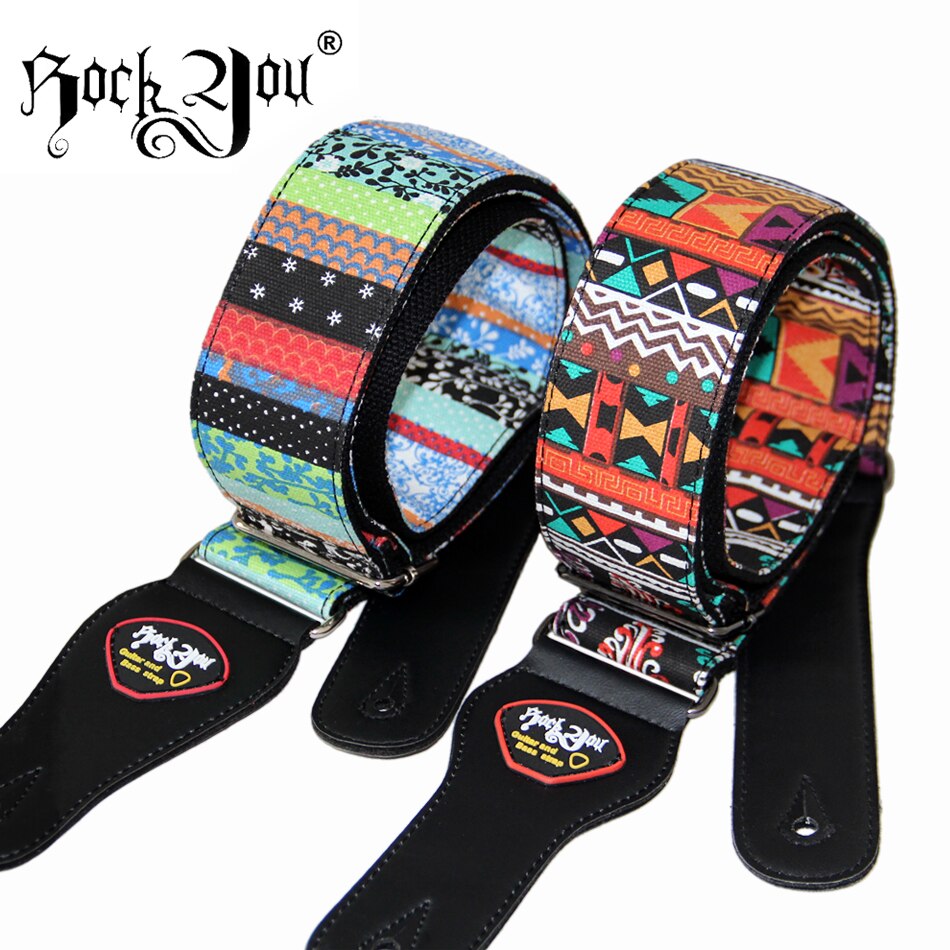 Guitar electric guitar strap classical national style embroidery electric guitar straps