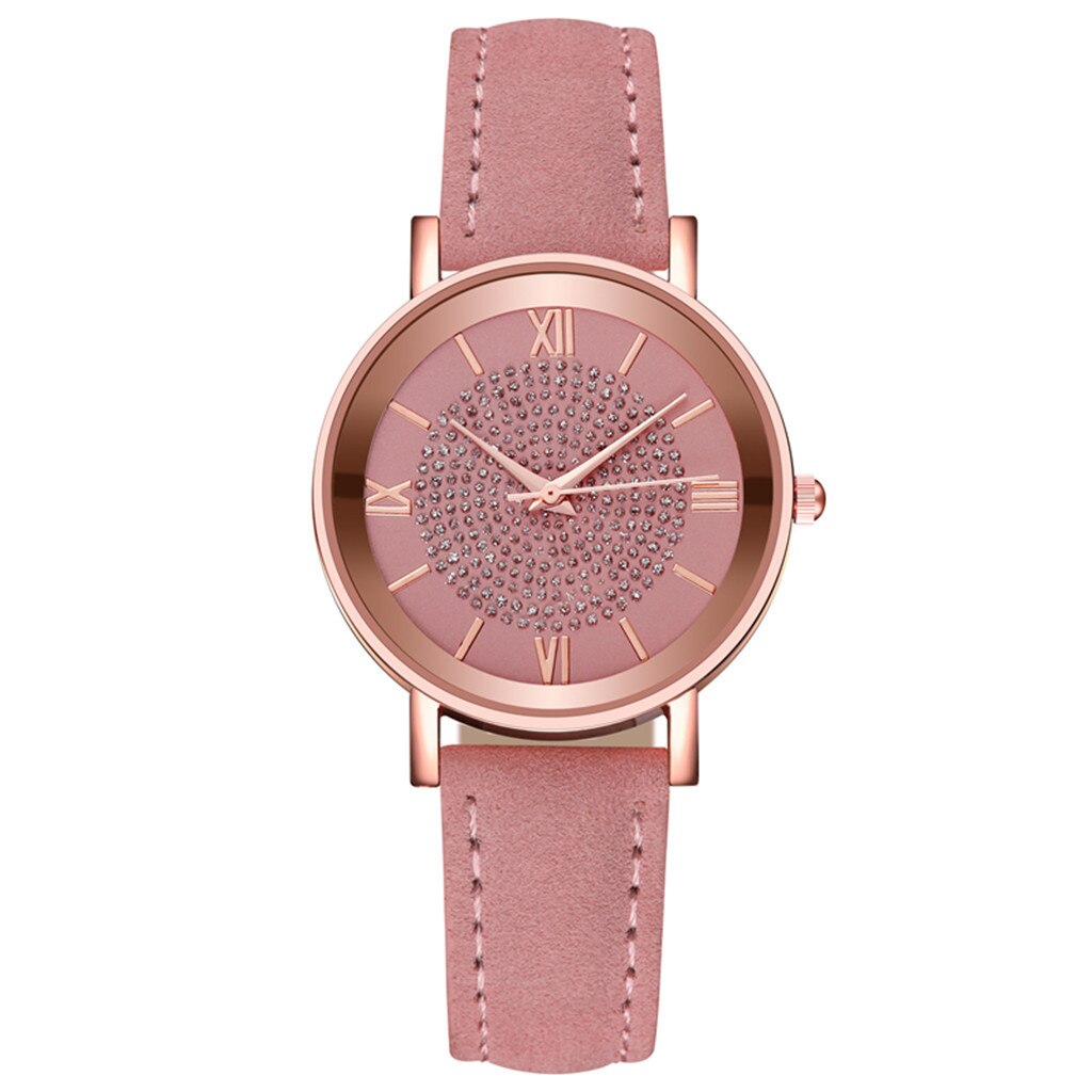 Luxury Watches Quartz Braceletes Stainless Steel Dial Casual Bracelet Watch Zegarek Damski Women Watches Reloj Mujer: Pink 