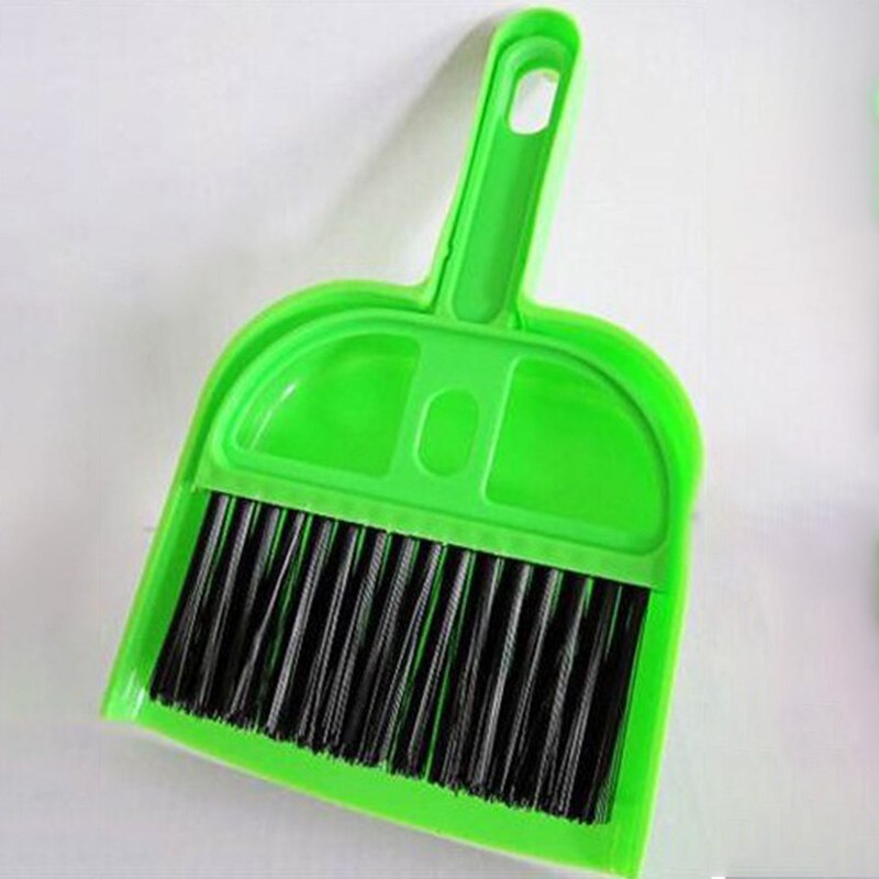 Mini Desktop Sweep Cleaning Brush table Small Broom multi-function can be hanging desk Dustpan Set