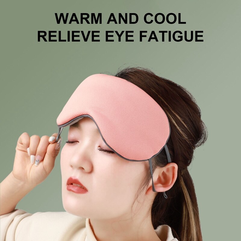 Zijde Dubbele-Side Shading Slaapmasker Slapen Eye Mask Cover Ooglap Blinddoeken Slaapmasker Gezondheid Slaap Shield Licht