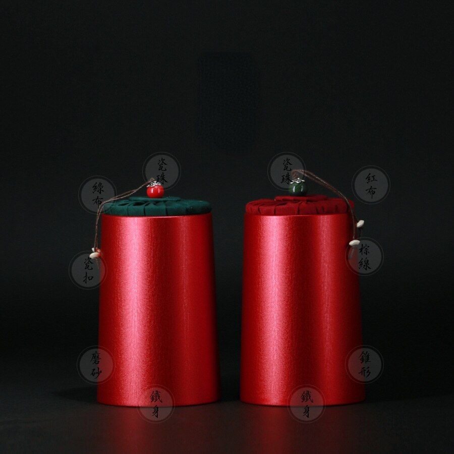 Small Special-shaped Tea Cans Tea General Packaging Tin Box Metal Spot Tinplate Cans Tea Organizer Kitchen Supplies