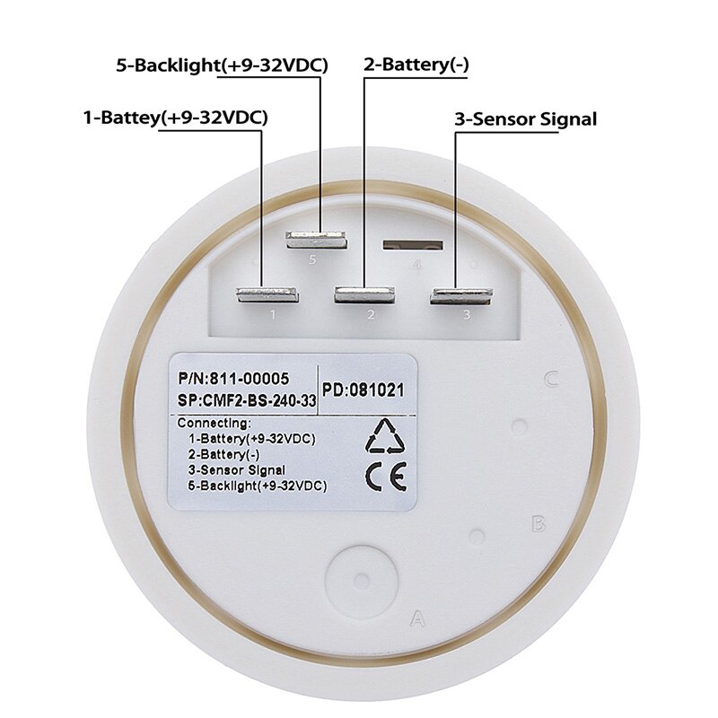 52MM Water Level Gauge with Water Level Sensor 100MM 125MM 150MM 200MM 300MM 400MM 0-190ohm Water Liquid Tank Level Indicator
