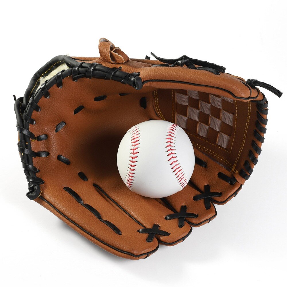 Thicken Infield Pitcher Baseball Gloves Softball Gloves Adolescents Full Adult Sports Infielder&#39;s Glove