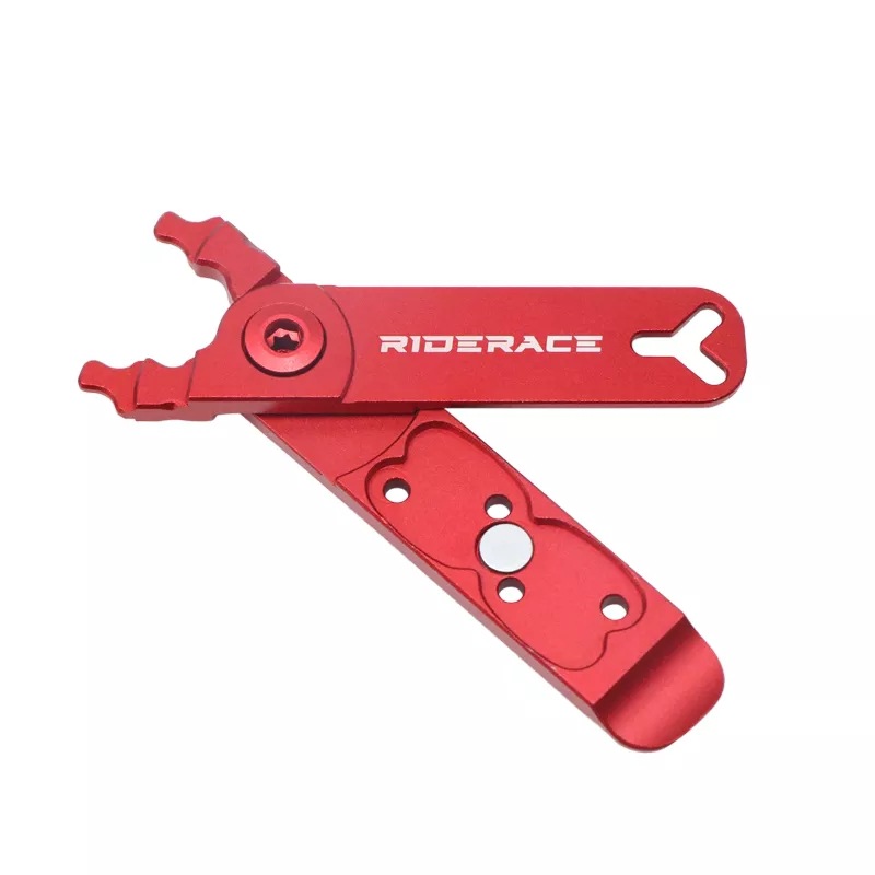 Alicates para eslabones de cadena de bicicleta, Mini alicates de instalación de extracción rápida para bicicleta de montaña, hebilla de cadena de ciclismo, herramientas de reparación de abrazadera abierta y cerrada