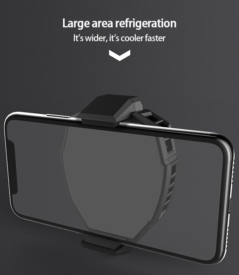 Nowy telefon komórkowy DL05 Radiator telefon komórkowy gra na żywo telefon komórkowy chłodzony powietrzem szybkie urządzenie chłodzące