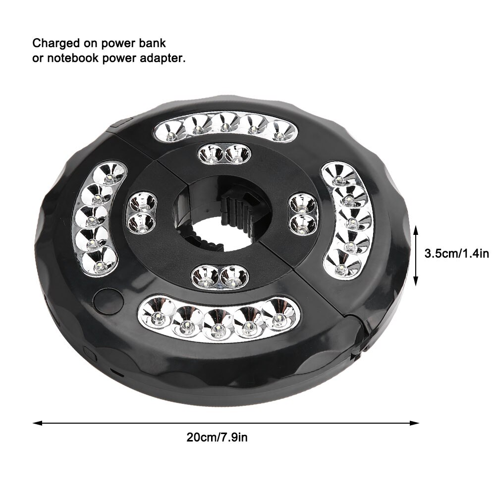 Led paraply ljus trädgård usb 28 leds sladdlös paraply pol ljus för uteplats paraplyer camping tält utomhus användning paraply led