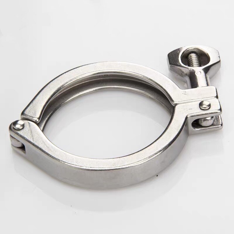 1 stk 1 &quot;  - 10 &quot; 304 sanitære armaturer i rustfrit stål eller /d 25mm-268mm tri-klemmeklemmer kløver til hjemmebrygget dagbogsprodukt