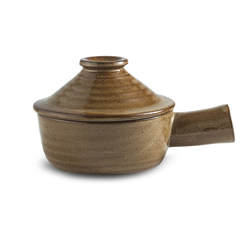 Japanese style casserole stew pot stoneware microwave oven small pot household claypot rice high temperature soup pot h