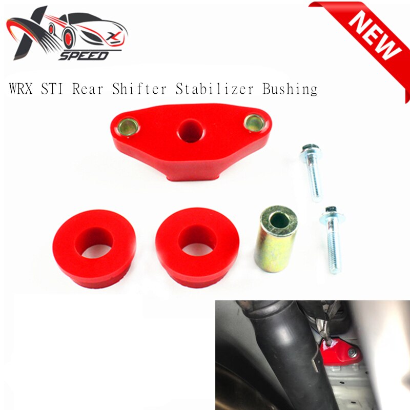 Buje de cambio corto WRX STI para Subaru Impreza 04-16 (solo 6 velocidades) Kit de buje estabilizador de cambio trasero