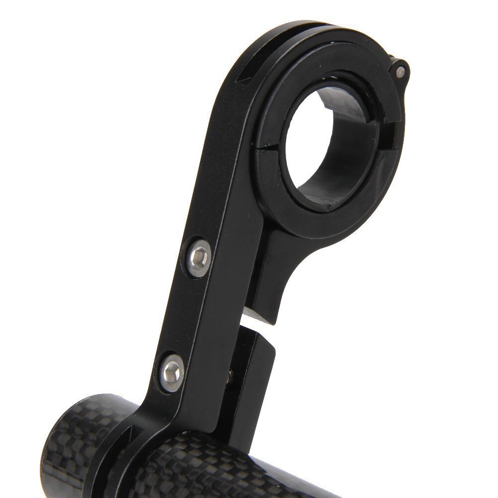 10/20/30cm cykel styr forlænger mountainbike front lys beslag computer holder lampe støtte stativ legeret fiber stativ