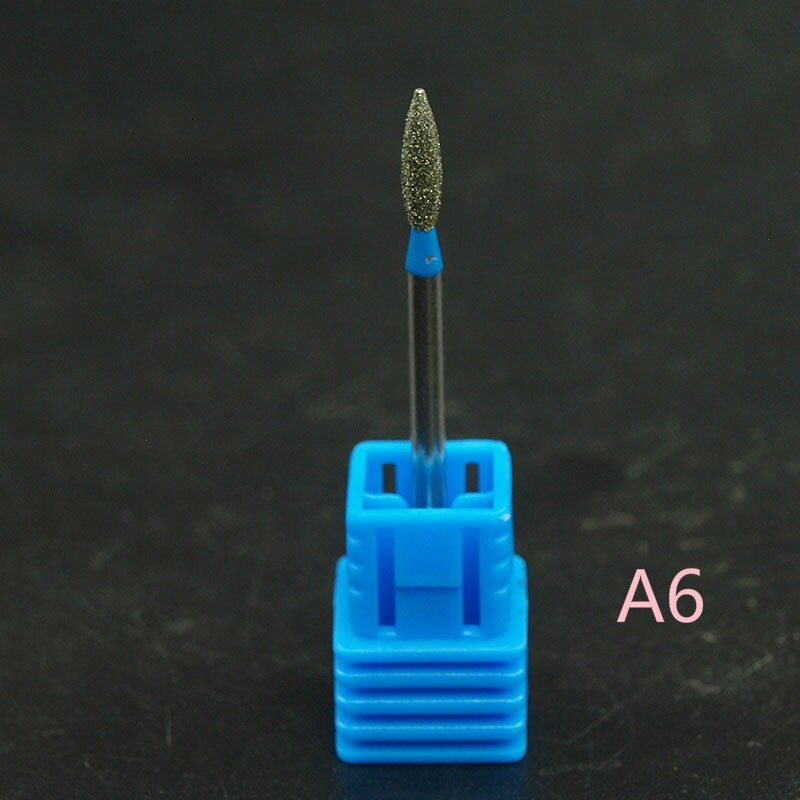 EasyNail 3/32 &quot;Diamond Nail Boor Frezen Nail Cutter Elektrische Nail Boor Voor Manicure Boren Accessoires Nail Boor: A6