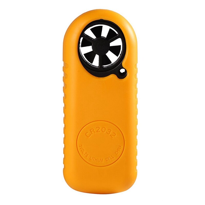 -Gm816 Digital Handheld Anemometer, Pocket Digital Anemometer With Lcd Display For Measuring Wind Speed, Temperature And Wind