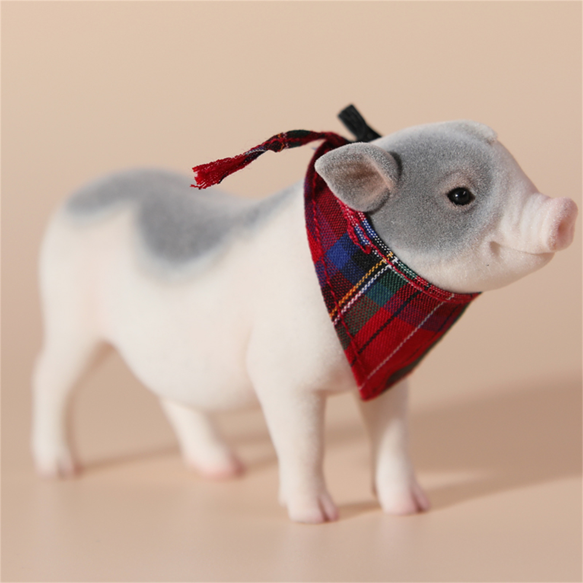 JXK 1:6 Scale The Little Pig Figure Mini Animal Model Collector GK Toy Desktop Decor Small Cute Pet Pig Hand-made Doll: JXK059B2