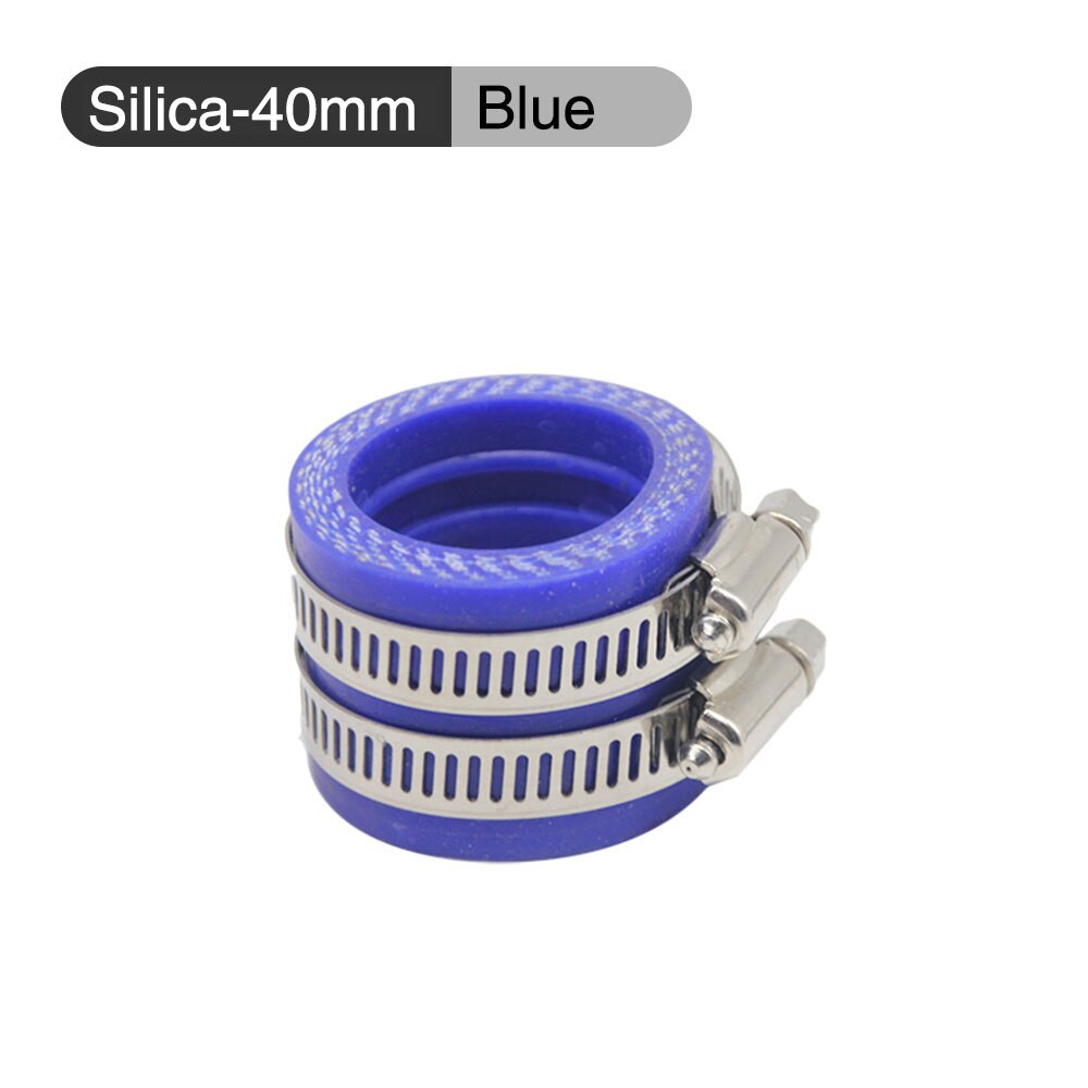 Alconstar 40Mm Motorfiets Carburateur Rubber Adapter Inlet Intake Pijp Voor Mikuni Oko Koso Keihin 32Mm 34Mm Carburador: Blauw