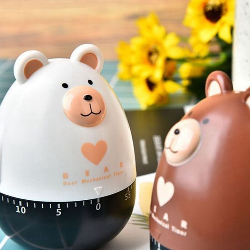 Kitchen Timer Egg Timer Countdown Timer Mechanical Animal Family Timer 55 Minutes,for Cooking,Sports,Learning,Etc