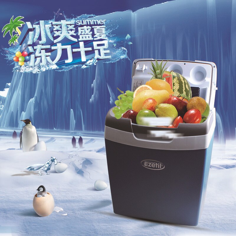 Ezetil-nevera electrónica para vehículo Ezette E16, caja de refrigeración y calefacción, para vehículo