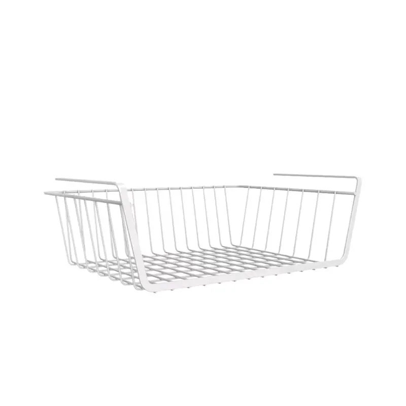 Kitchen storage rack dormitory storage artifact hanging layered seasoning hanging basket hanging cabinet bottom hanging rack