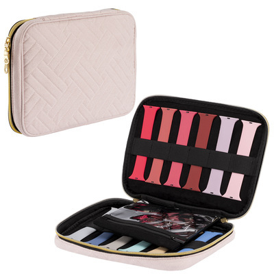 Pour apple watch boîte de rangement de bracelet de montre pochette de voyage boîtes de sangle de montre multifonction boîte de rangement de bracelet de montre: 3