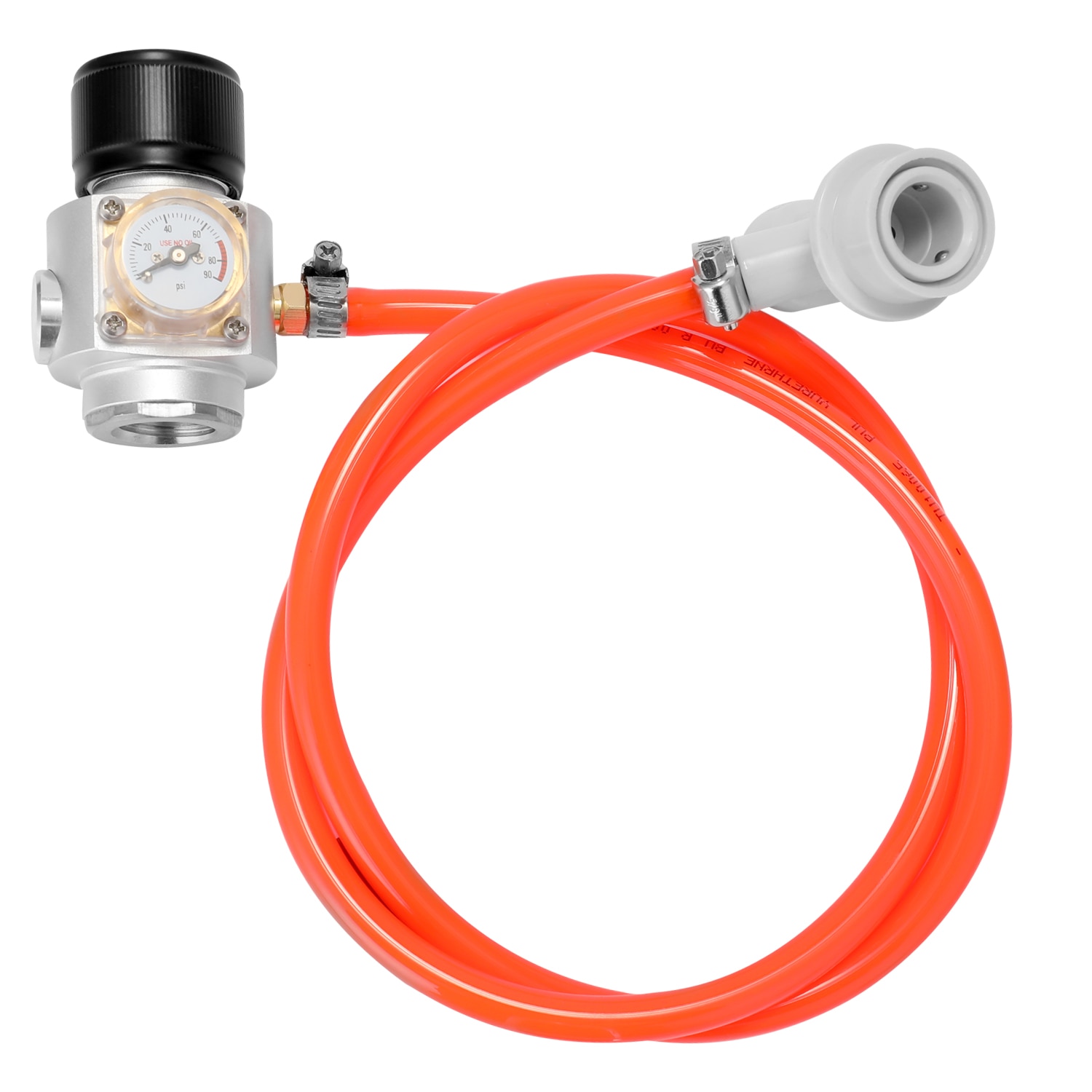 Sodastream  co2 mini gass lader 0-90 psi måler til soda vann øl kegerator