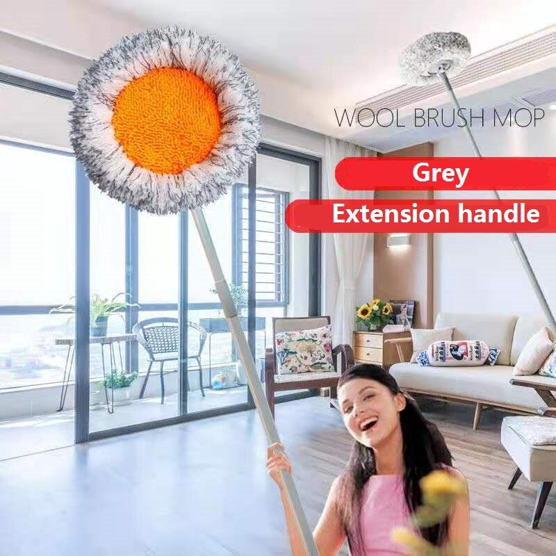 Reusable Marvelous Microfiber Mop Chenille Dust Mop Commercial Floor Dusting & Mopping Cleaner With Extension Handle: Other