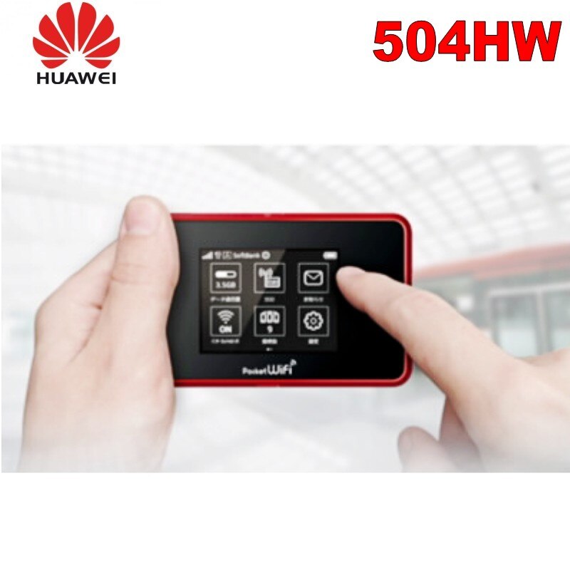 Unlocked Huawei Pocket 504hw 4G LTE Wifi Router With Sim Card Slot
