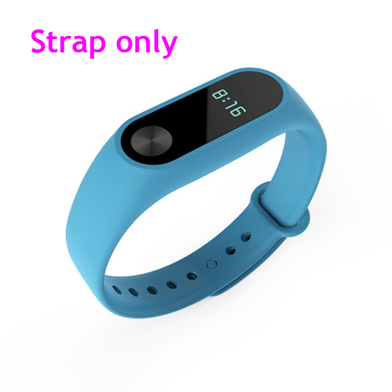 Para Xiaomi Mi Band 2 correa de reloj inteligente correa de repuesto correa de silicona pulsera para Xiaomi Accesorios inteligentes: sky blue