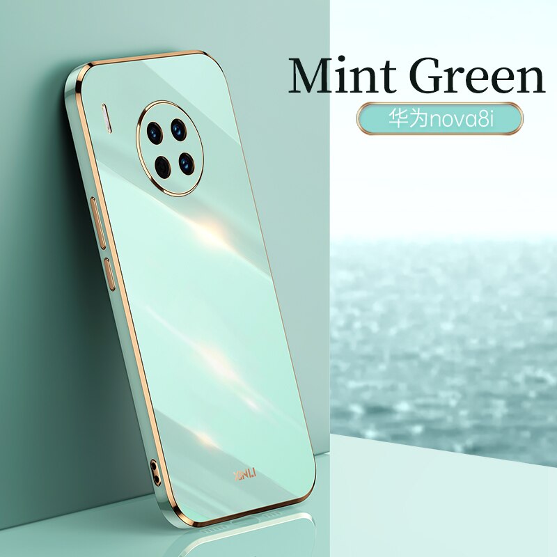 Voor Huawei Honor X20 Case Cover Zacht Tpu Case Voor Huawei Honor X20 Anti-Val Anti-vingerafdruk Camera Bescherming: green