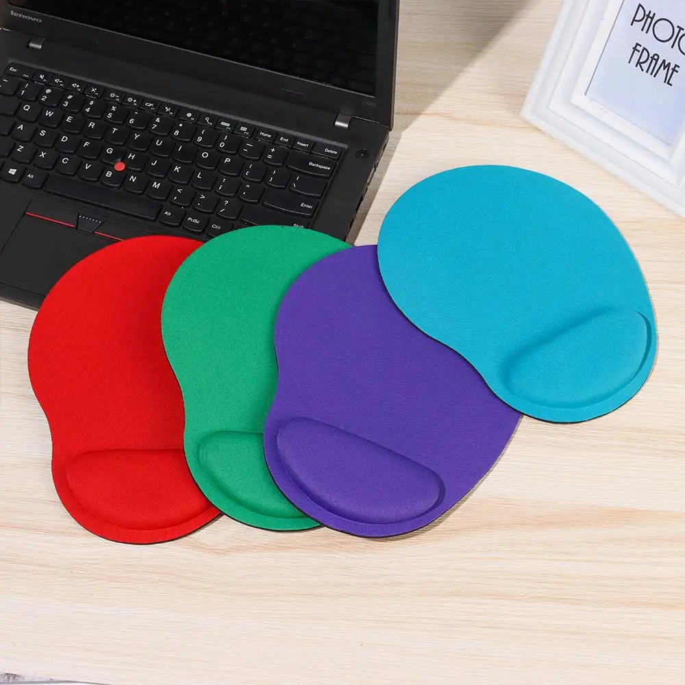 1Pcs Ergonomic Mouse Pad Wrist Rest Mice Mat Comfortable Wrist Support Non Slip Soft Thicken Sponge Pads For PC Laptop Computer