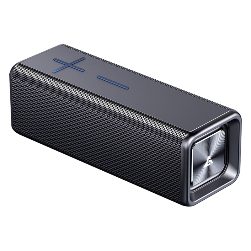 N0hc kabellose, bluetooth-kompatible 5.0- lautsprecher-stereo-tragbare musikbox-player für outdoor-reisen, seltene-erden-lautsprecher: Bk