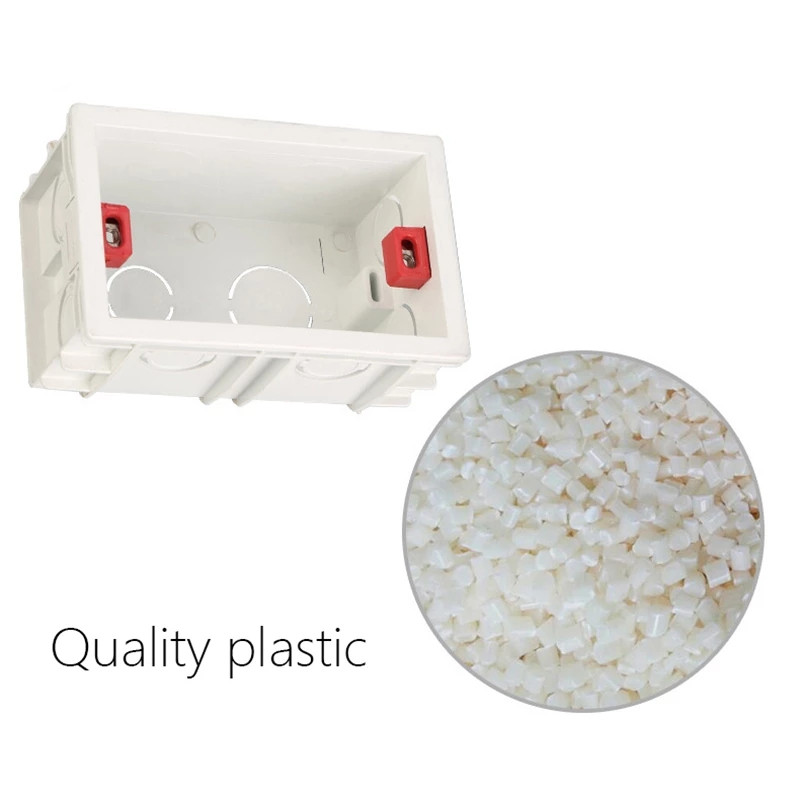 Standard 118 Type Insert Wall Boxes US AU Standard Hidden Mount Box Enclosure Junction Wiring Case Switch Socket Repair Tool