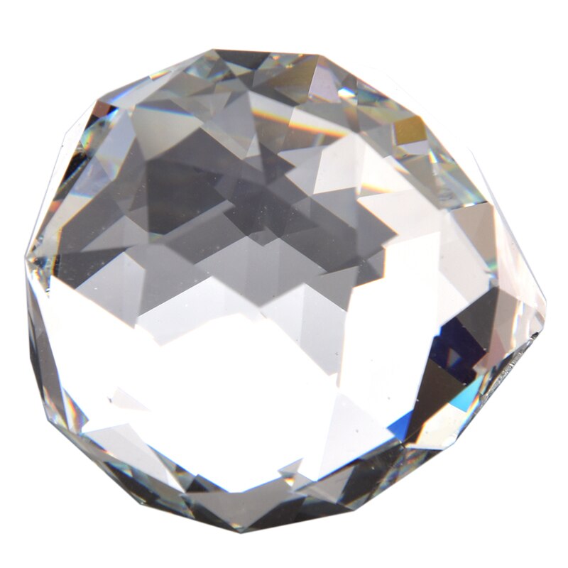 40mm feng shui facet geslepen kristallen hangers (helder)